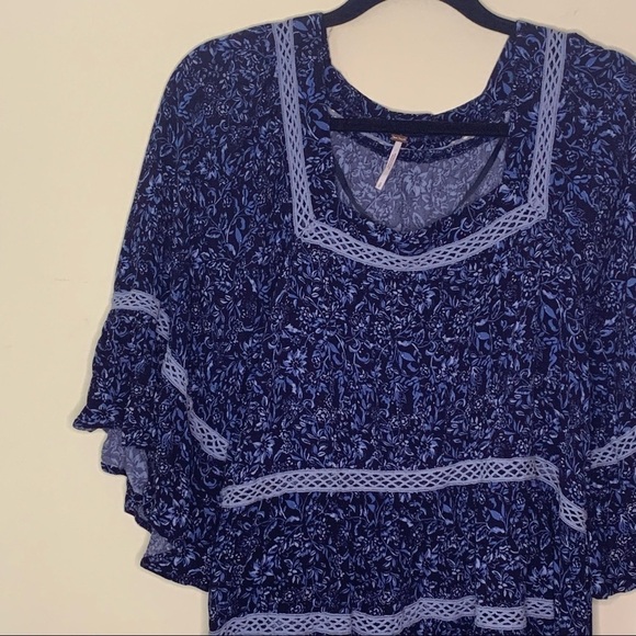 Free People Talk About It Tunic in Midnight Size Small - Picture 5 of 12